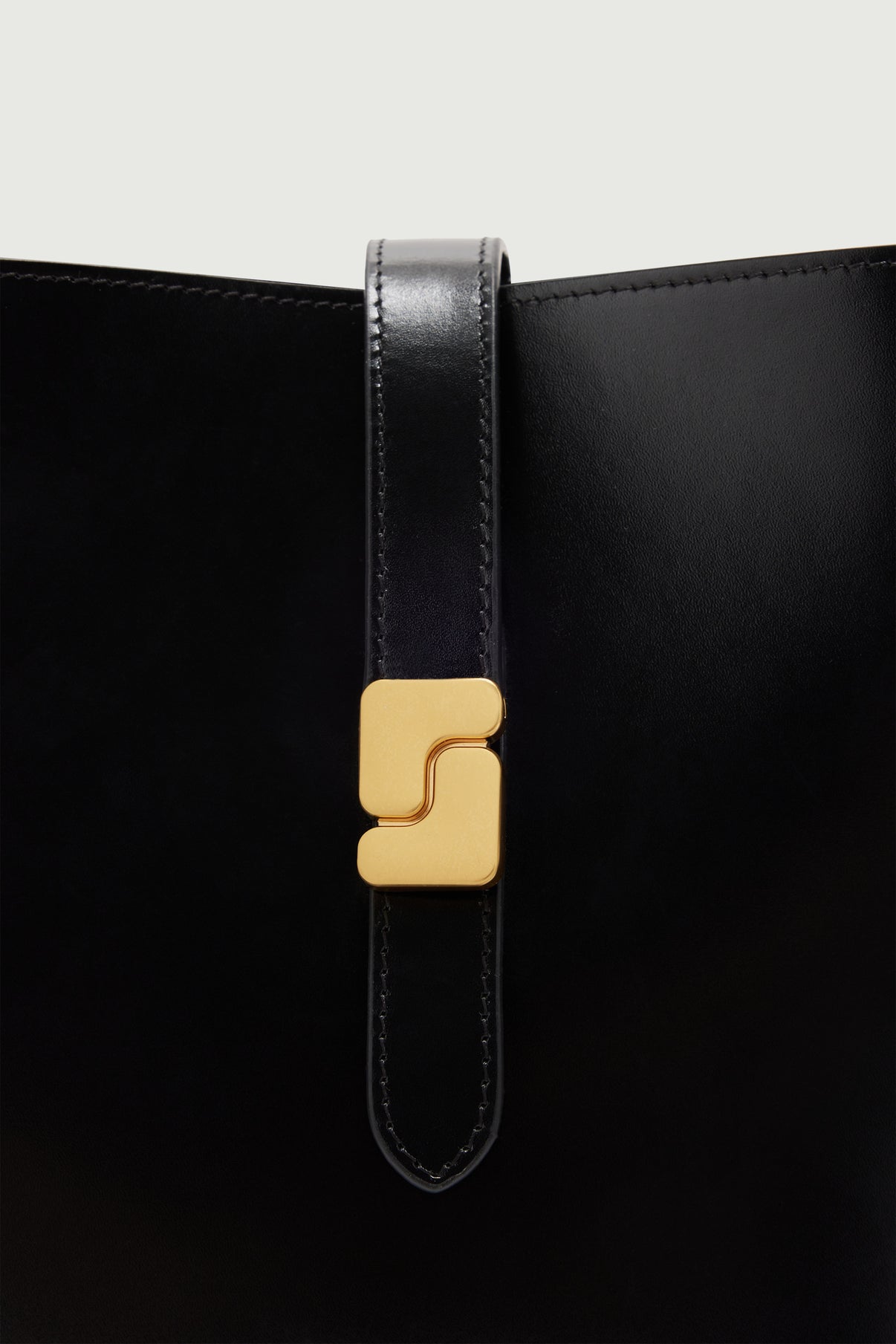 Sac Bello Mini - Noir - Cuir - Femme vue 3
