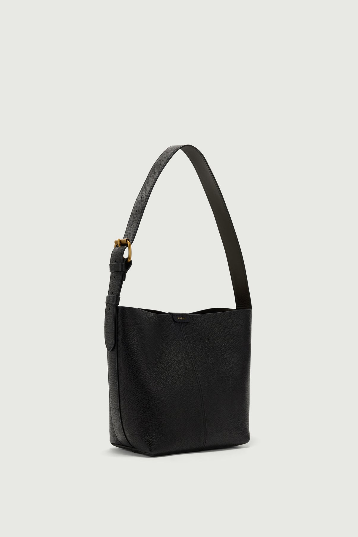 Bolso Saudade Mini - Negro - Cuero - Mujer vue 2