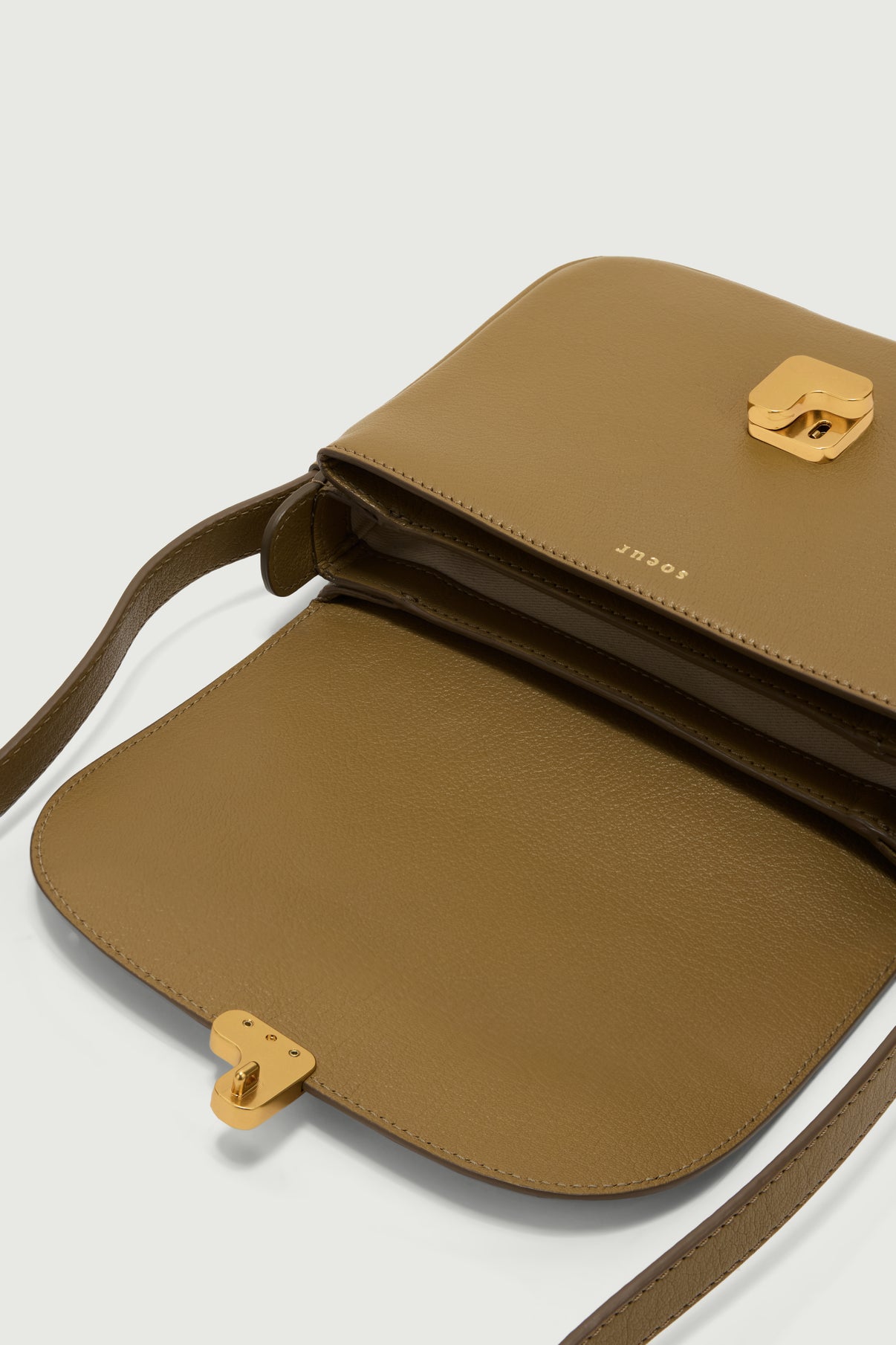 Bolso Bellissima Mini - Bronce - Cuero - Mujer vue 4