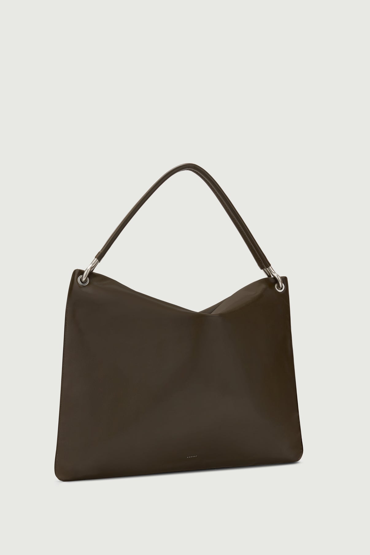 Cabas Gia - Kaki - Cuir - Femme vue 2