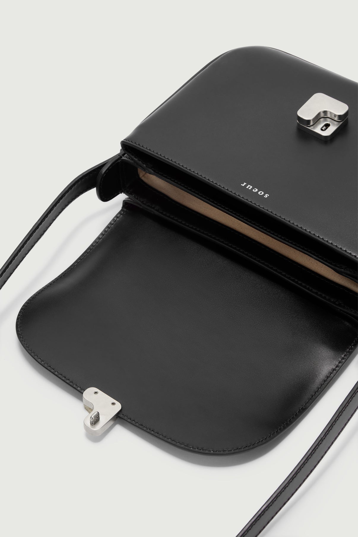 Sac Bellissima Mini - Noir - Cuir - Femme vue 4