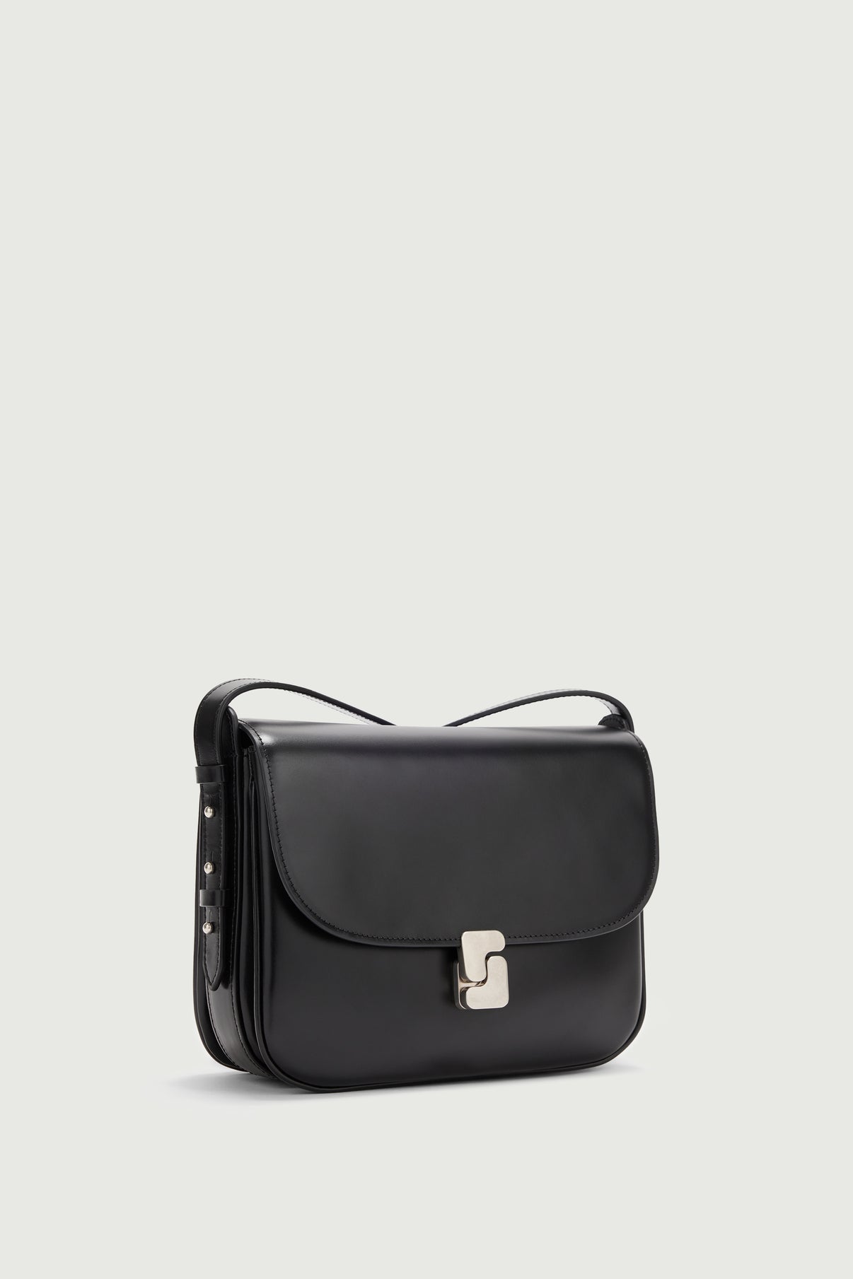 Bolso Bellissima Maxi - Negro - Cuero - Mujer vue 2