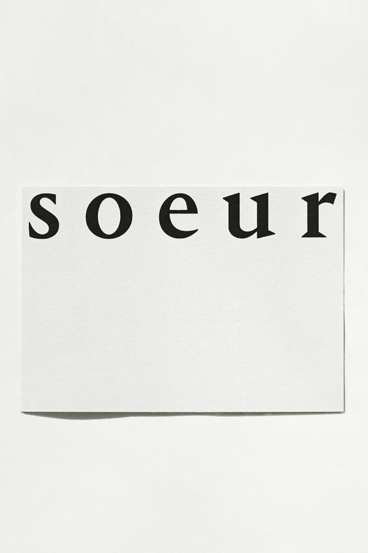 E-TARJETA REGALO Soeur N°6 vue 1