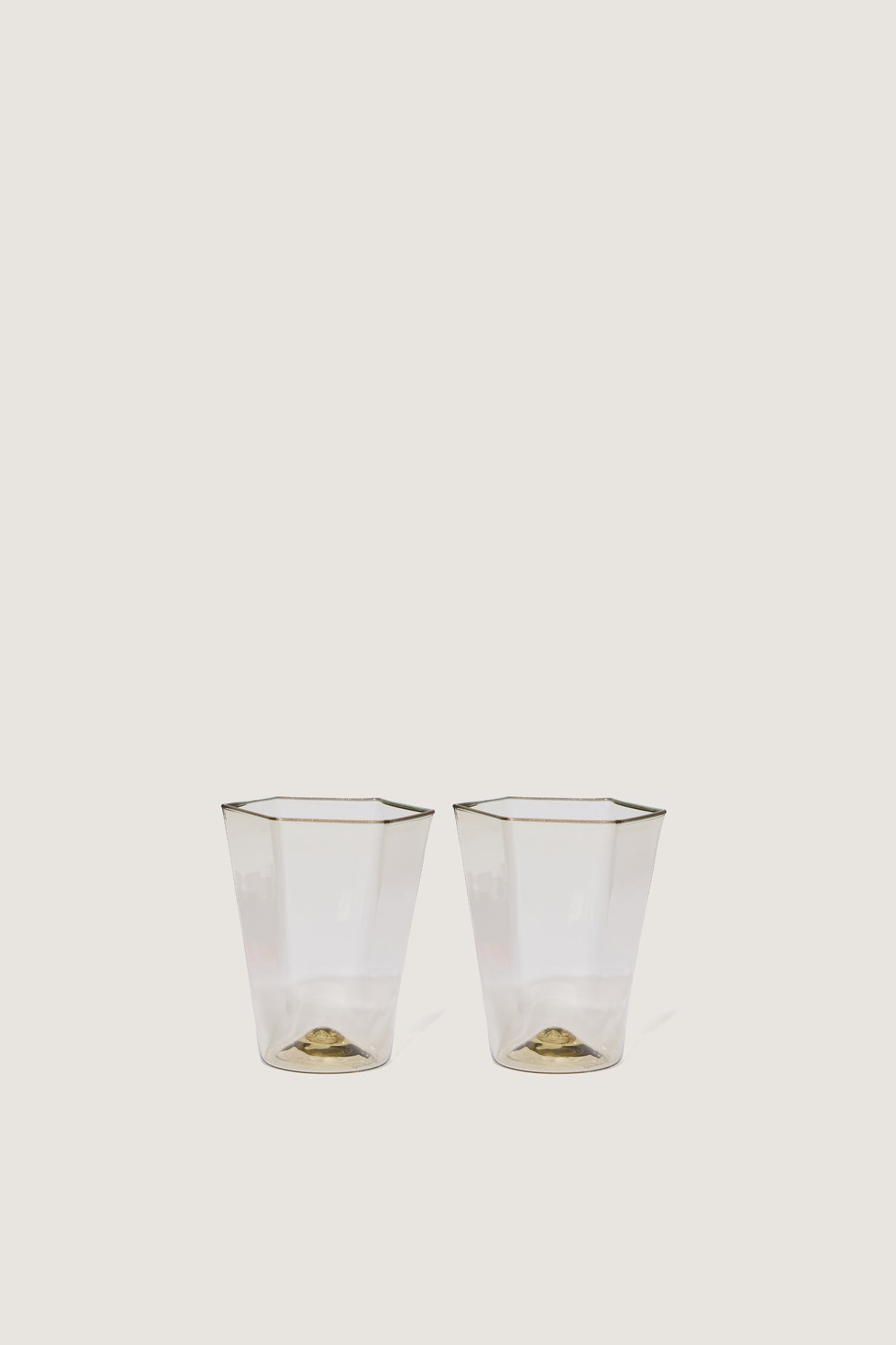 PAIRE DE VERRES DE MURANO vue 1