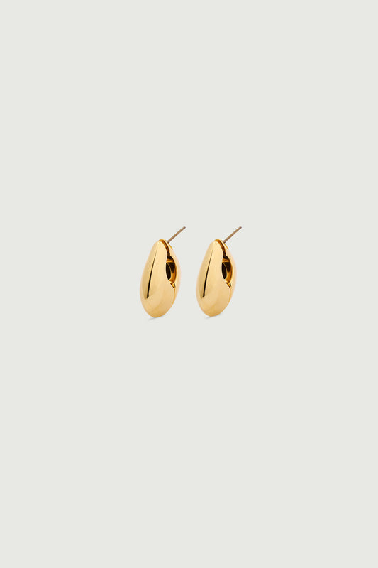 Boucles d'oreilles Mini - Gold - Ligne Plate - Femme